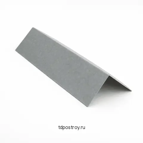 Конек плоский с подгибом 0,45х200х200х2000 оц