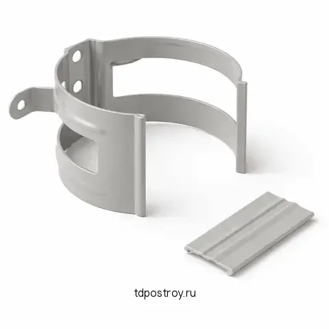 Держатель трубы на дерево 125/100 D100 RAL9003