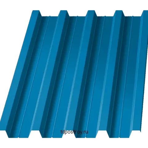 Профнастил Н60 голубой RAL 5015 0,5 мм