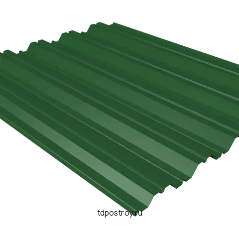 Профнастил НС35 зелёный RAL 6002 0,65 мм
