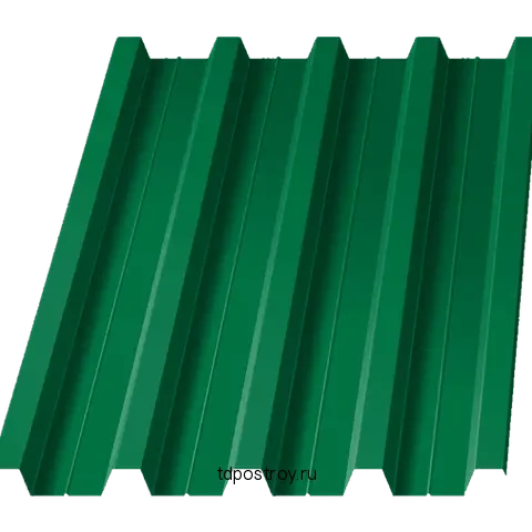 Профнастил Н60 зелёный RAL 6029 0,5 мм